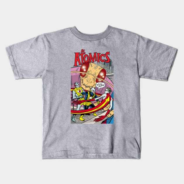 THE ATOMICS no.4 Kids T-Shirt by MICHAEL ALLRED